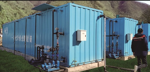 <b>寧陜江口鎮地上式污水處理站（600T/D）</b>